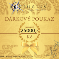 Dárkový poukaz v hodnotě 25000 Kč